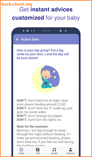 Little Sleeper: Your Personal Baby Sleep Coach! screenshot