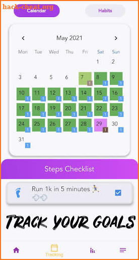 Little Steps - Big Goals: Goal & Habit Tracker screenshot