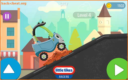 Little Tikes Racers, car game screenshot