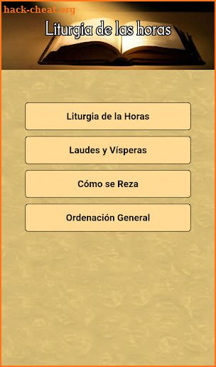 Liturgia de las Horas screenshot