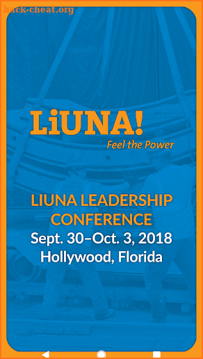 LIUNA Events screenshot