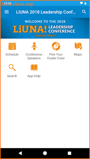 LIUNA Events screenshot