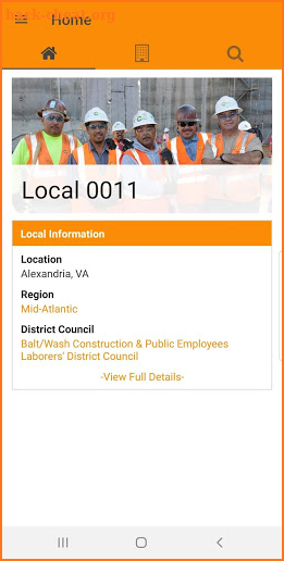 LIUNA Officers screenshot