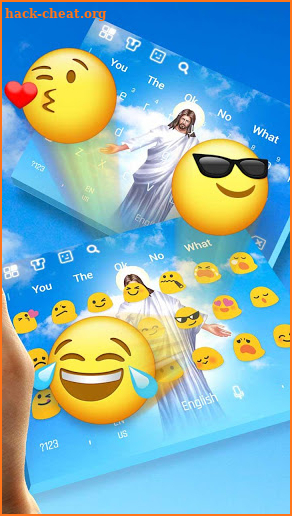 Live 3D Jesus Christ Keyboard screenshot