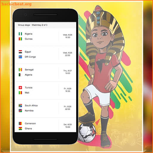 Live AFCON HD - Africa Cup of Nations Egypt 2019 screenshot