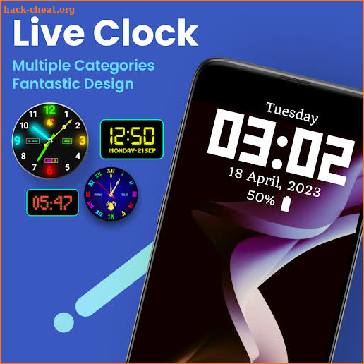 Live Clock Wallpapers screenshot