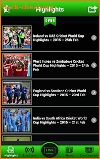 Live Cricket Matches screenshot