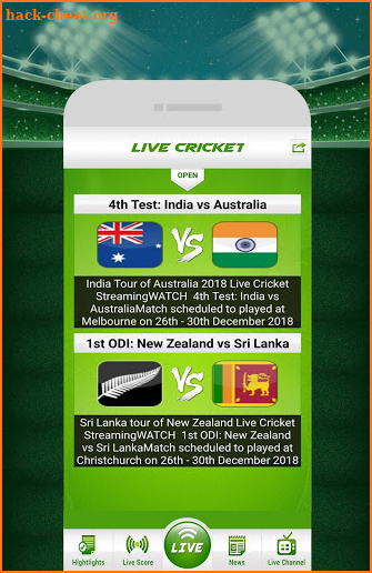 Live Cricket Pro screenshot