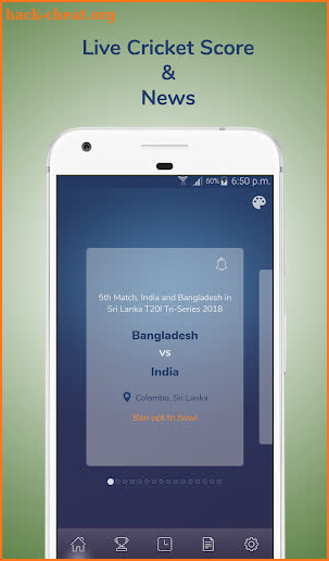 Live Cricket Score screenshot