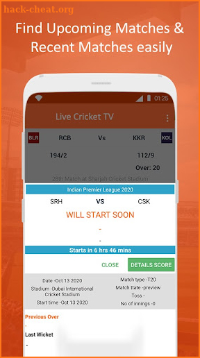 Live Cricket Tv screenshot