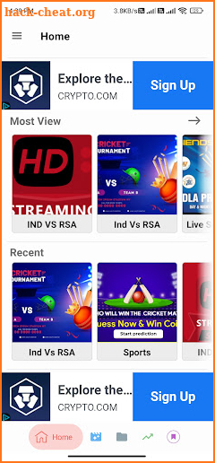 LIVE CRICKET TV: HD CRICKET TV screenshot