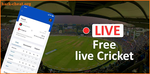 Live Cricket TV HD - Live Cricket Matches Scores screenshot