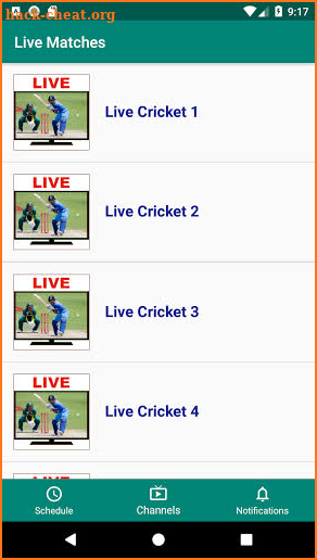 Live Cricket Tv Match Streaming Guide screenshot