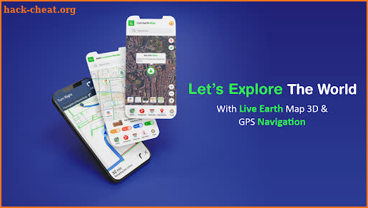 Live Earth Map Navigation App screenshot