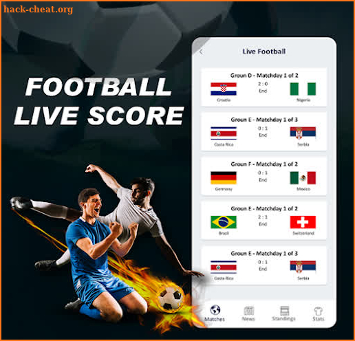 Live foot score hd screenshot