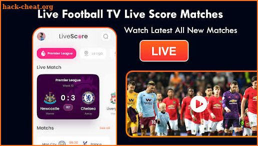 Live Football Streaming HD screenshot