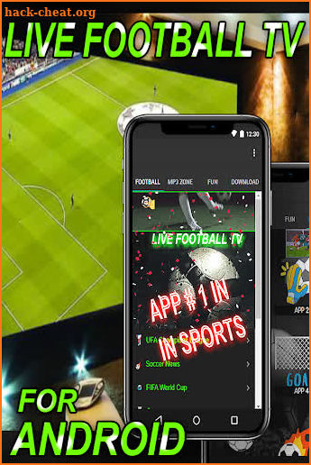 Live Football TV App For Android All Channel Guide screenshot