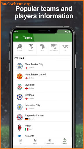 Live Football TV Free-soccer scores，sports book screenshot