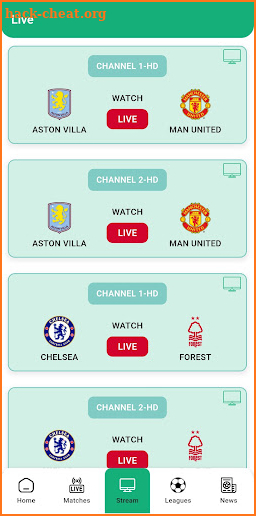 Live Football TV HD Streaming screenshot