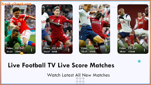 Live Football TV Stream HD screenshot