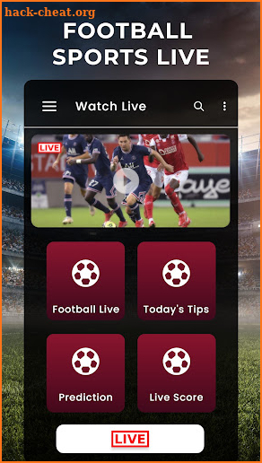 Live Football TV Streaming HD screenshot