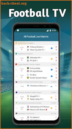 LIVE FOOTBALL TV STREAMING HD screenshot