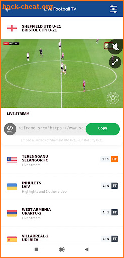 Live Football TV Streaming HD screenshot