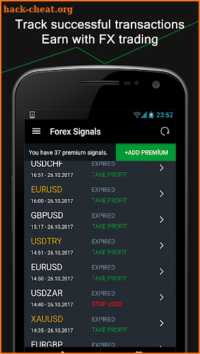 Live Forex Signals - Guides and Tips for FX Trades screenshot