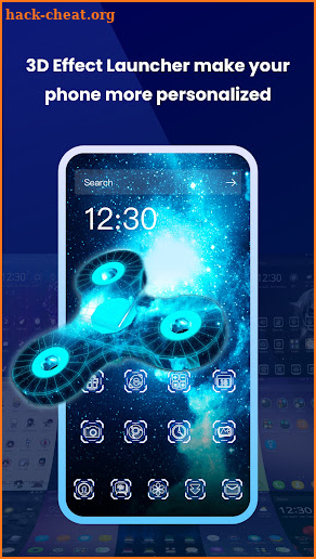 Live Launcher Lite-3Dwallpaper screenshot