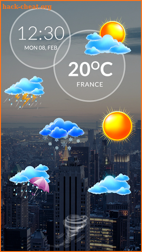 Live Local Weather Widget screenshot