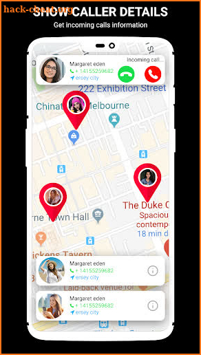 Live Location & Caller Name screenshot