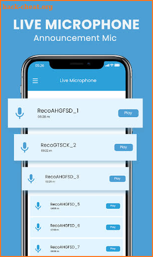 Live Microphone – Mic Announcement & Speaker screenshot