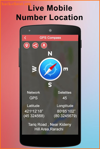 Live Mobile Number Location Tracker screenshot