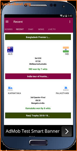 Live Net Cricket screenshot