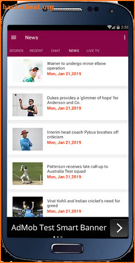 Live Net Cricket screenshot