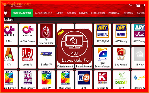 Live Net TV 2021 : Guide All Live Channels Free screenshot