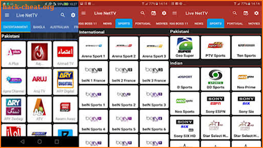 Live Net TV 4.9 Live TV Tips All Live Channels screenshot