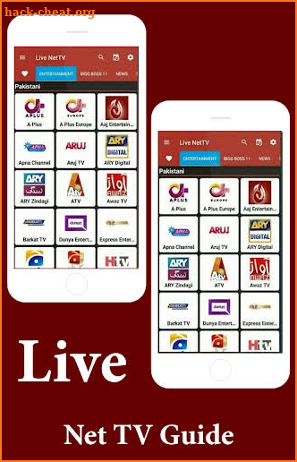 Live Net TV -  All Channel Guide screenshot