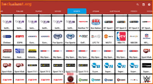 Live Net TV & All Live Channels Guide screenshot