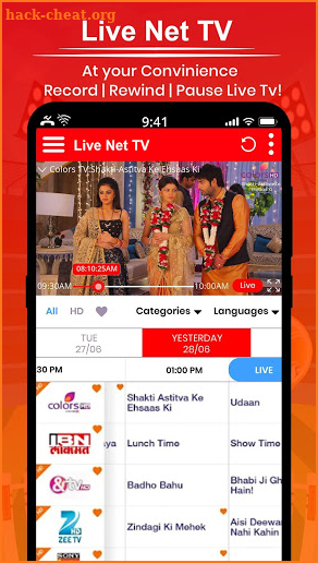 Live Net TV - Free Live Net Tv Sports Guide screenshot