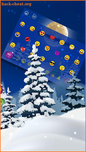 Live Night Magic Santa keyboard screenshot