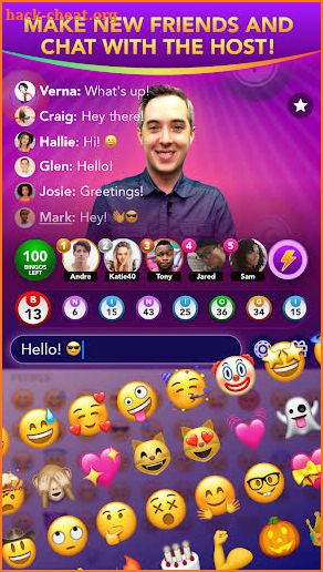 Live Play Bingo - Bingo with real live video hosts screenshot