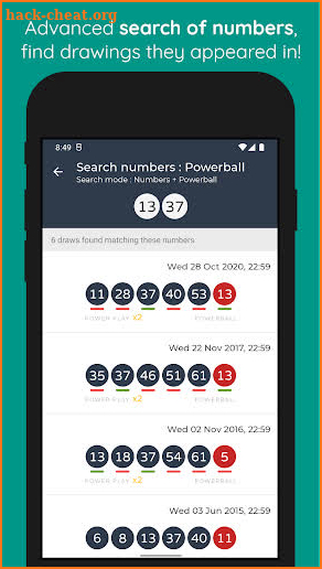 Live Powerball & MegaMillions screenshot