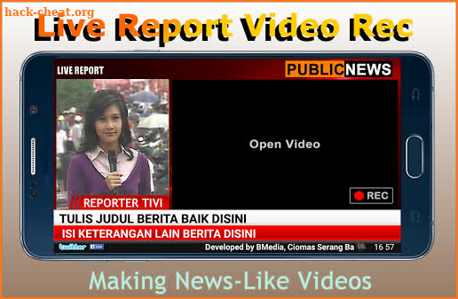 Live Report Reporter - Video Rec screenshot