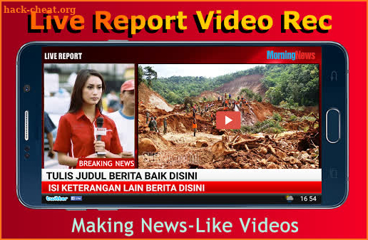 Live Report Reporter - Video Rec screenshot