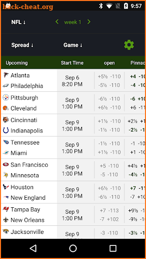 Live Scores & Odds screenshot