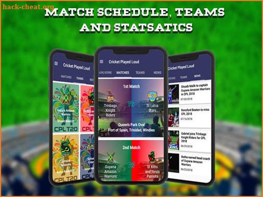 Live Scores For CPL 2018 screenshot