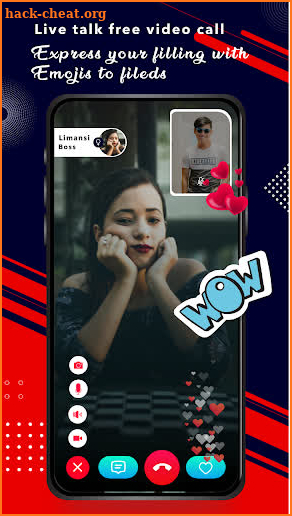 Live talk free Video Call - Make Girl Friend screenshot