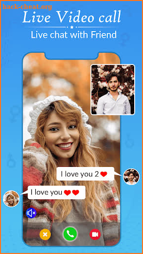 Live Talk Random Free Video Call : Ladki screenshot