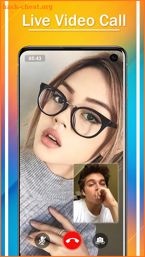 Live Talk Video Call- Random Girls Video Call Chat screenshot